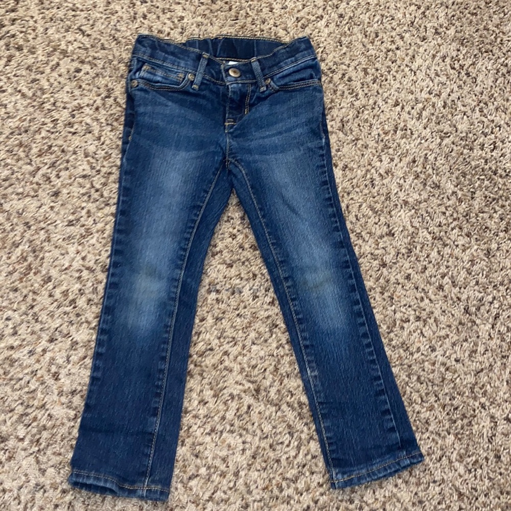 Sonoma girls slim leg jeans. 4t.